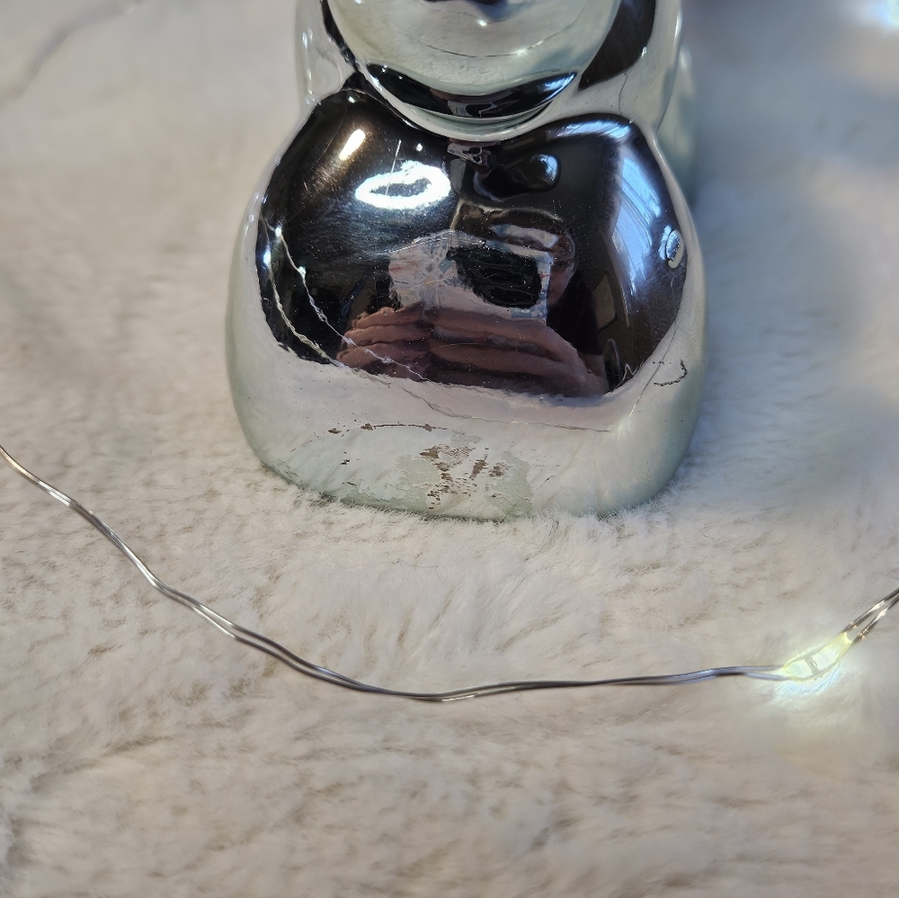 Chrome Balloon Dog Figurine - Picture 4 of 4